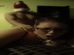 Chubby Slut Fucked by Santa